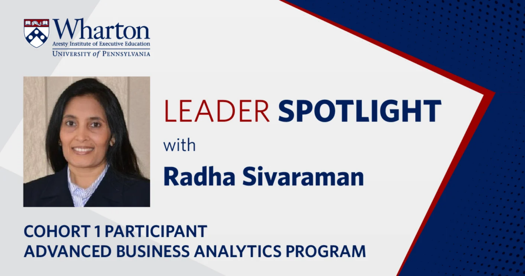 Leader Spotlight: How Radha Sivaraman is transitioning from B2B to B2C with advanced business analytics | Career | Emeritus