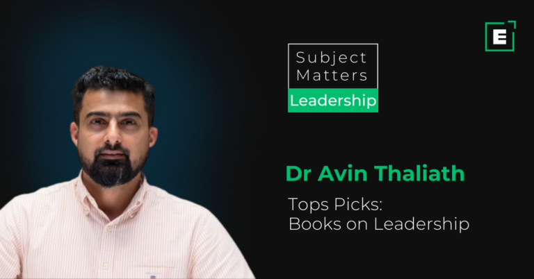 Lead With Insight: 7 Best Books on Leadership Recommended by Avin Thaliath | Leadership |Emeritus 