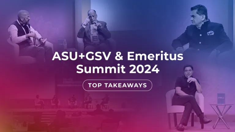 ASU+GSV and Emeritus Summit 2024: Top Takeaways for Edupreneurs and Learners | Learning with Emeritus | Emeritus 
